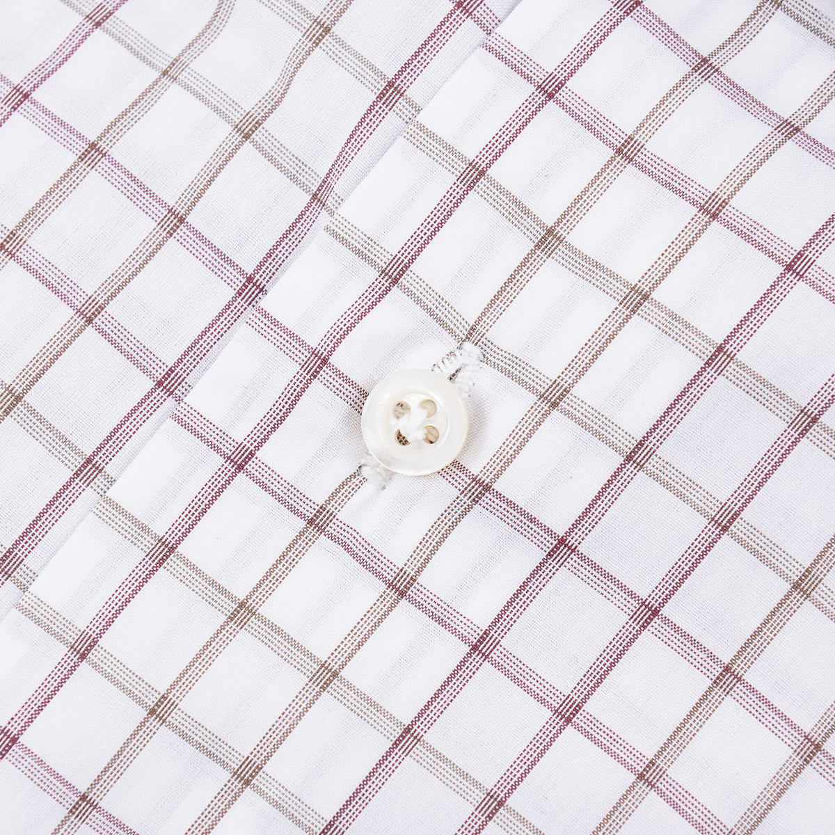 Isaia 'Mix' Tailored-Fit Cotton Shirt - Top Shelf Apparel