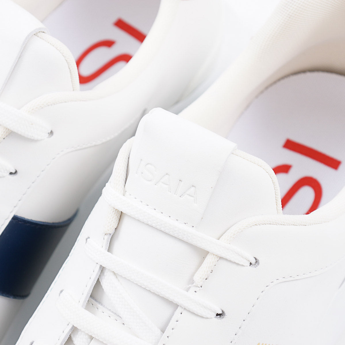 Isaia 'Amalfi' Leather Runner Sneakers
