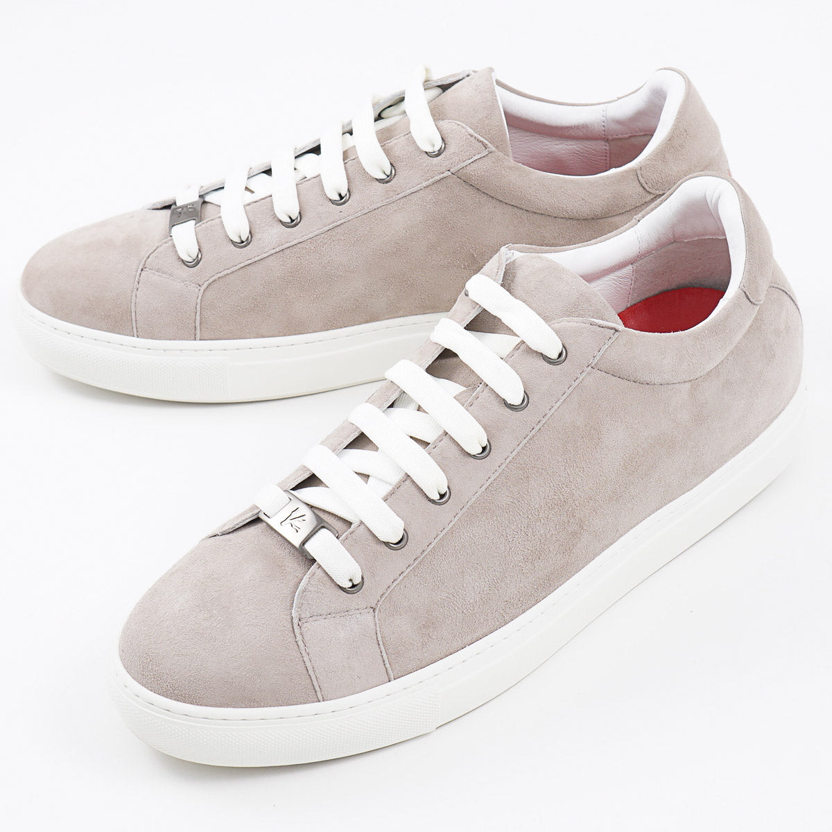 Isaia Soft Suede Low-Top Sneaker