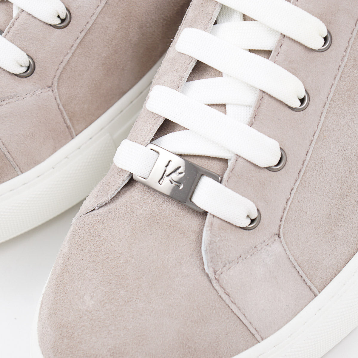 Isaia Soft Suede Low-Top Sneaker