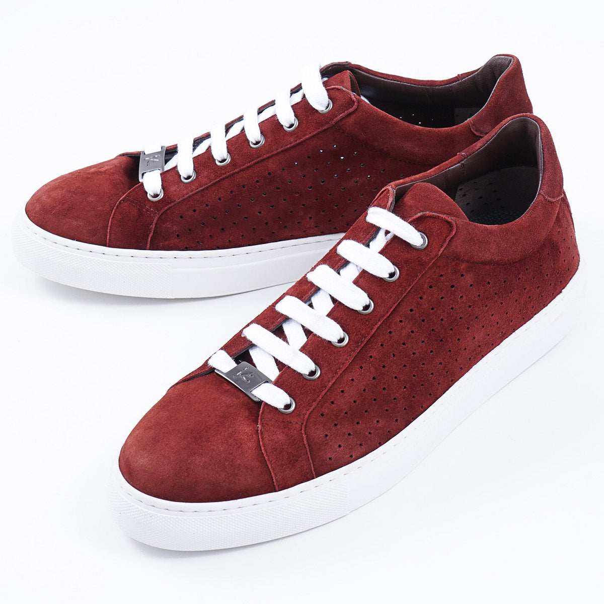 Isaia Soft Suede Low-Top Sneaker - Top Shelf Apparel