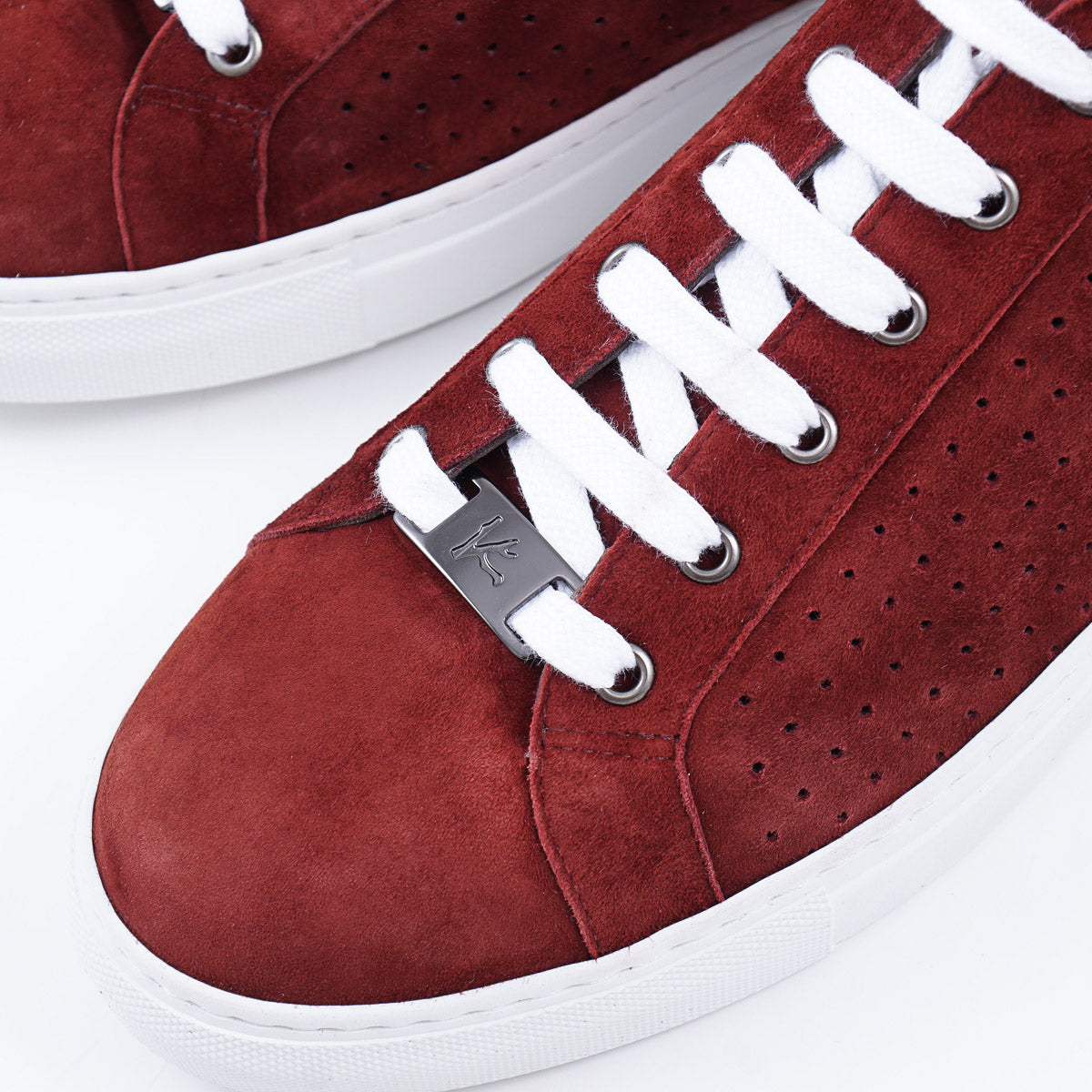 Isaia Soft Suede Low-Top Sneaker - Top Shelf Apparel
