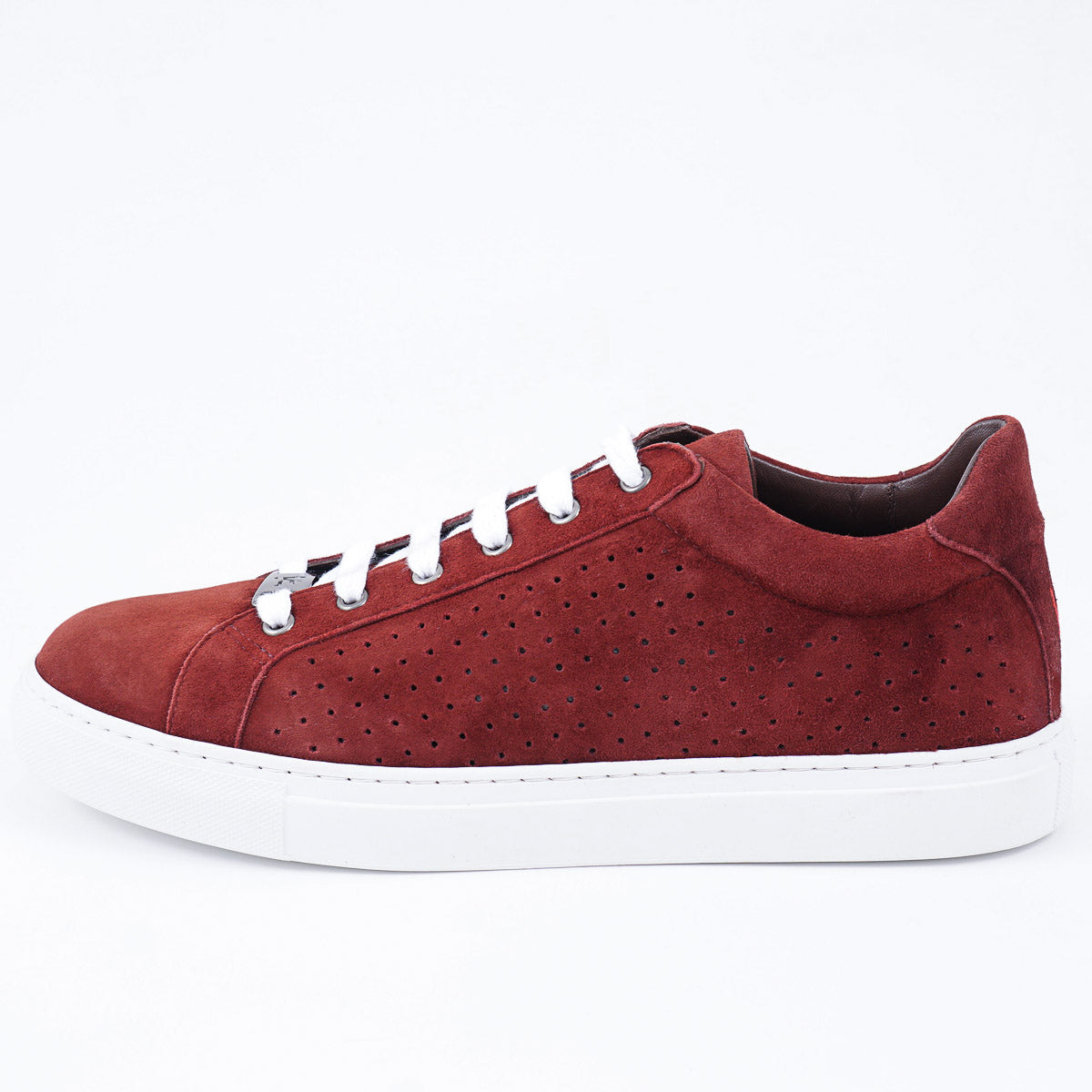 Isaia Soft Suede Low-Top Sneaker - Top Shelf Apparel