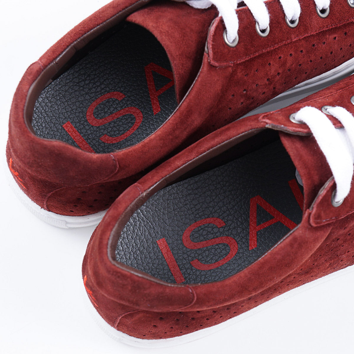 Isaia Soft Suede Low-Top Sneaker - Top Shelf Apparel