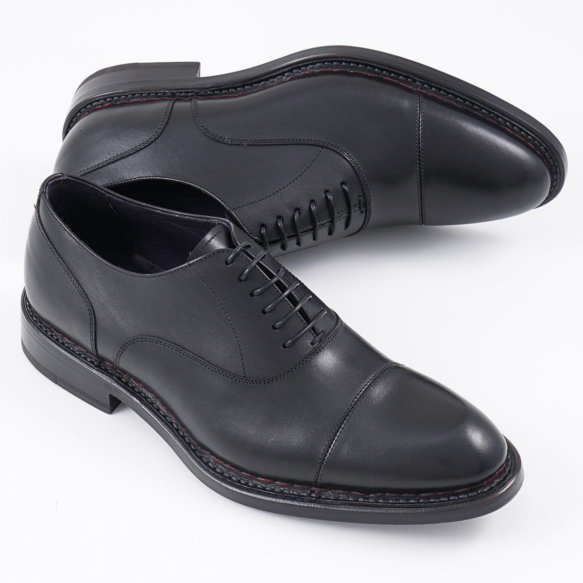 Isaia Norvegese-Welt Cap Toe Oxford - Top Shelf Apparel