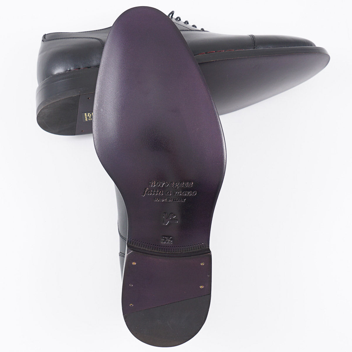 Isaia Norvegese-Welt Cap Toe Oxford - Top Shelf Apparel