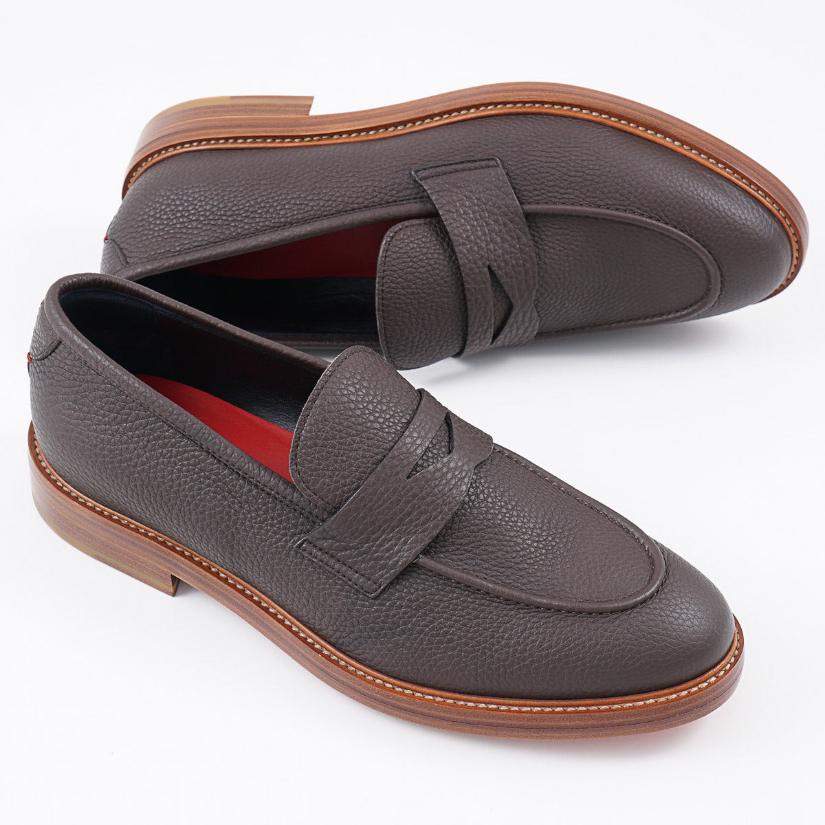 Isaia Soft-Grained Leather Loafer - Top Shelf Apparel