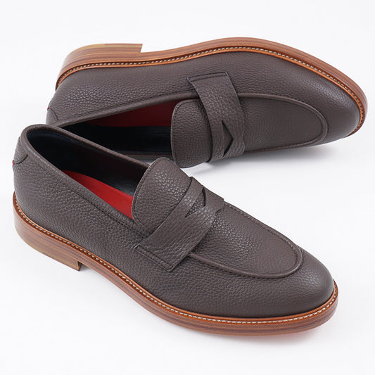 Isaia Soft-Grained Leather Loafer - Top Shelf Apparel