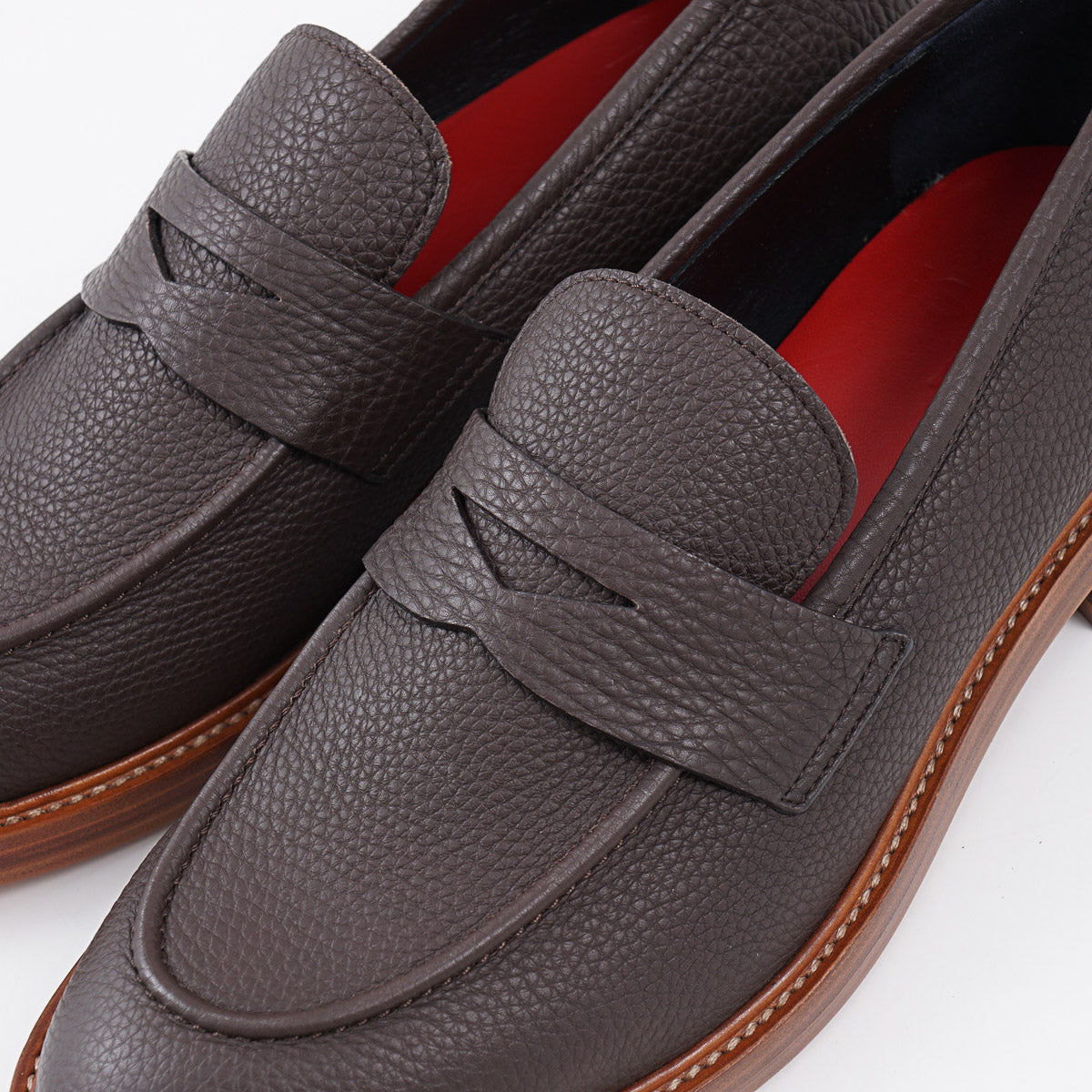Isaia Soft-Grained Leather Loafer - Top Shelf Apparel