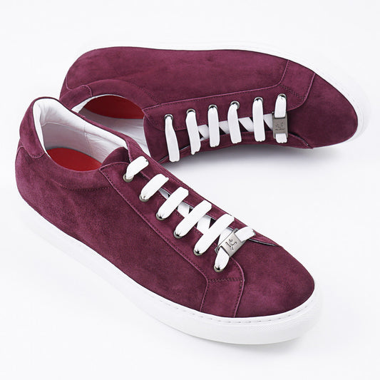 Isaia Soft Suede Low-Top Sneaker - Top Shelf Apparel