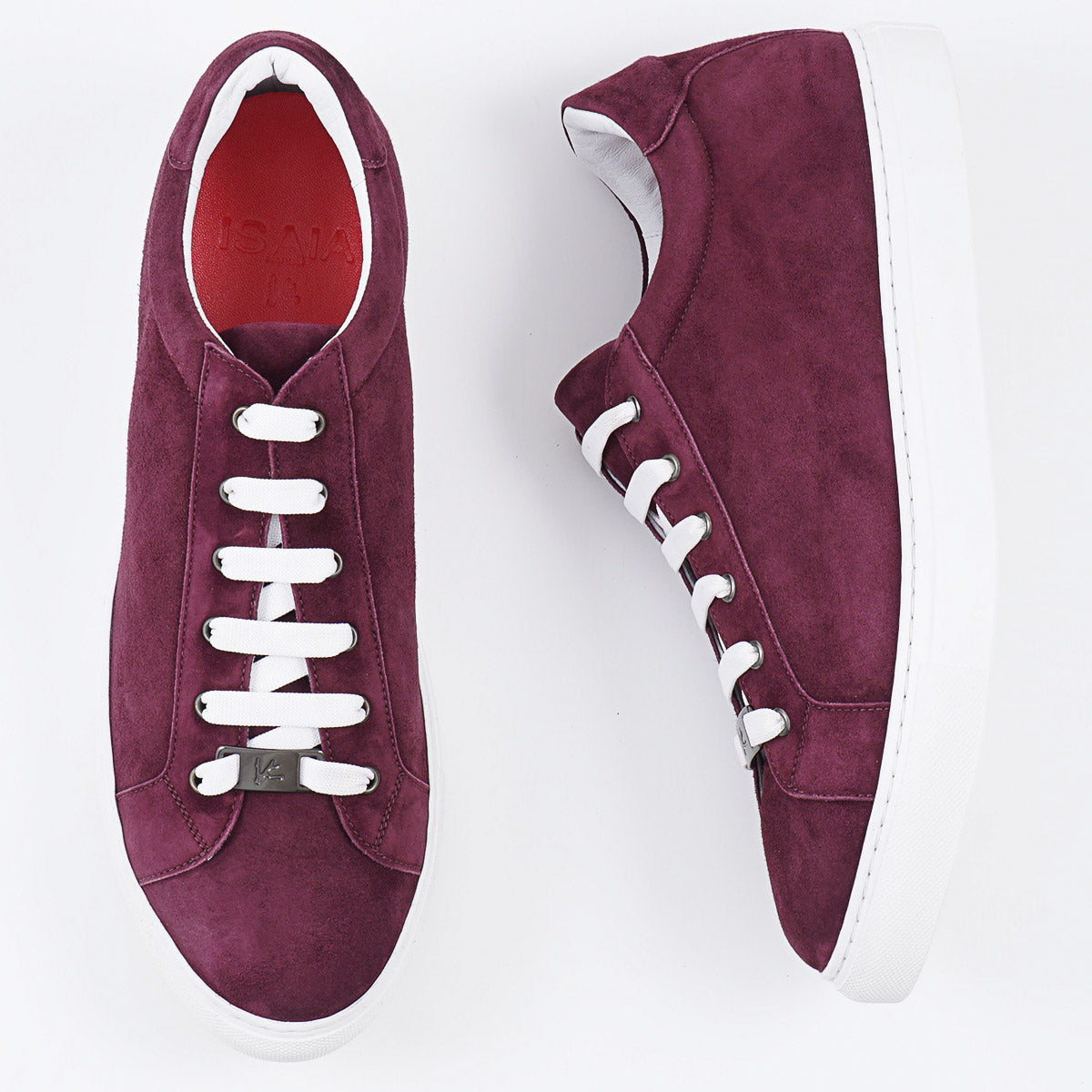 Isaia Soft Suede Low-Top Sneaker - Top Shelf Apparel