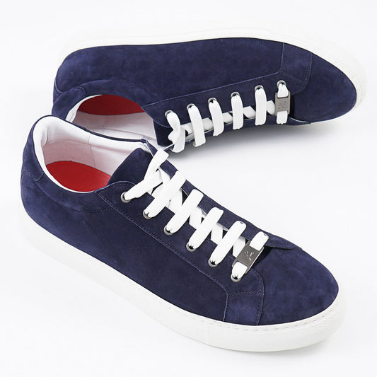 Isaia Soft Suede Low-Top Sneaker - Top Shelf Apparel