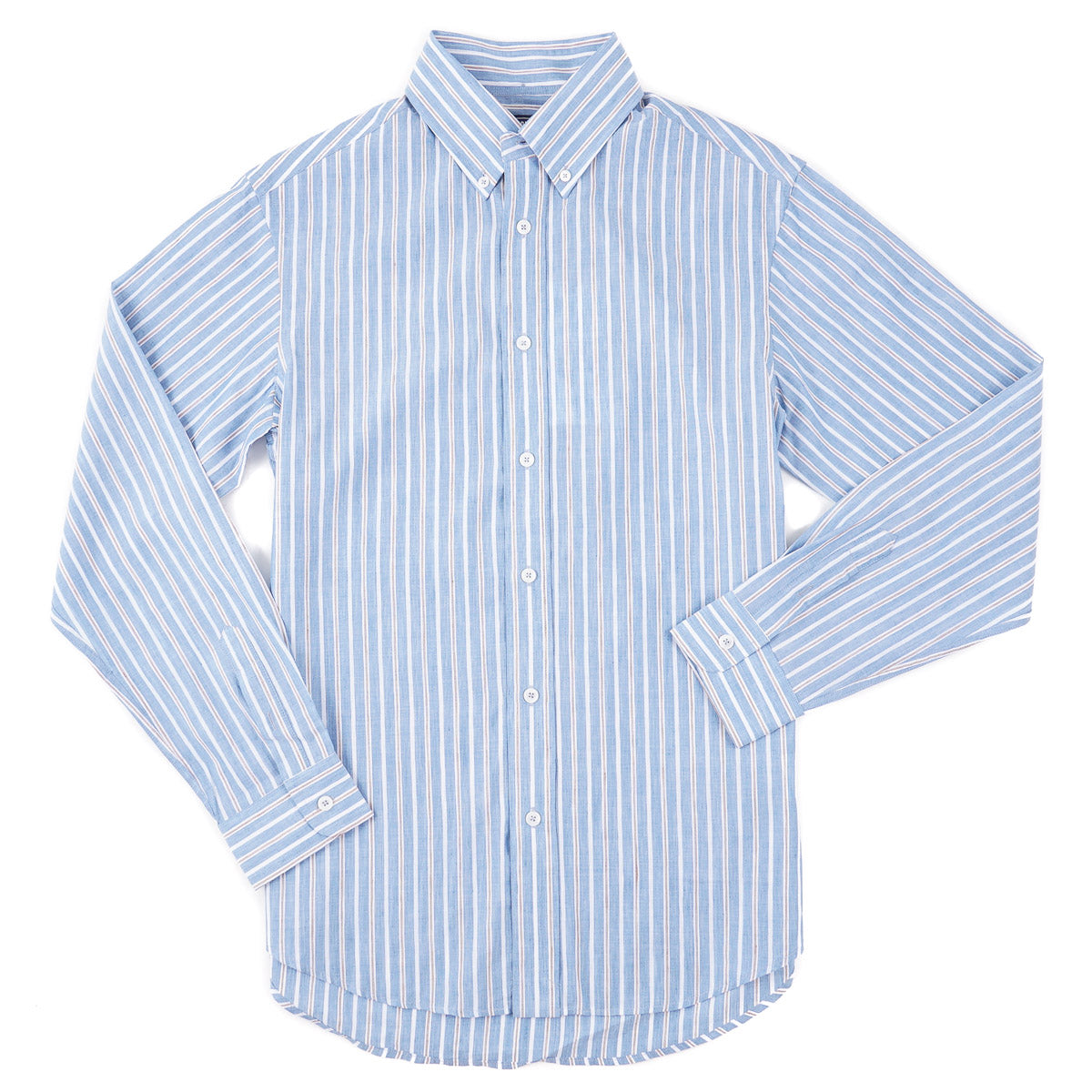 Fedeli Lightweight Cotton-Linen Shirt - Top Shelf Apparel