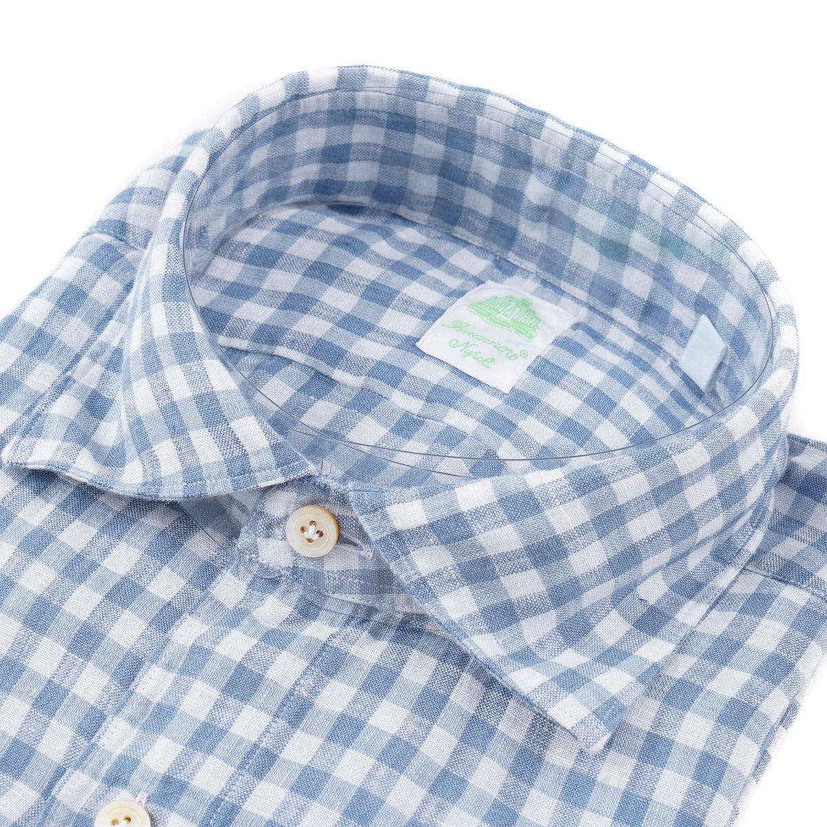 Finamore Slim-Fit Linen Dress Shirt - Top Shelf Apparel