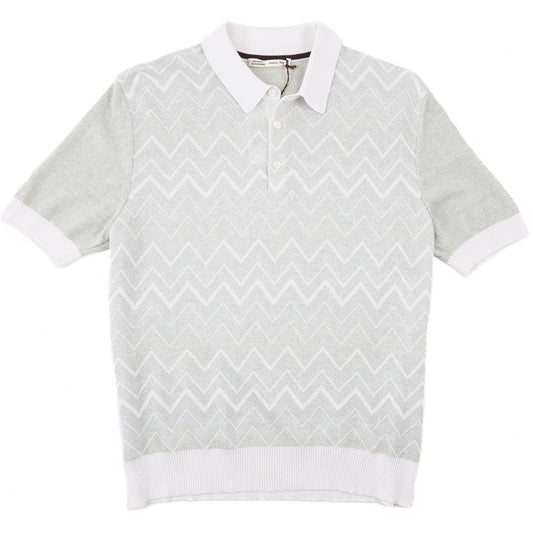 Maurizio Baldassari Cotton-Linen-Silk Polo