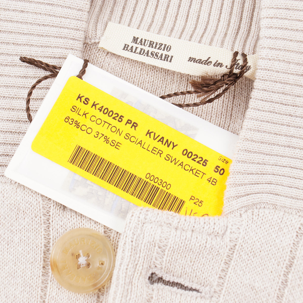 Maurizio Baldassari Knit Cardigan Sweater-Blazer - Top Shelf Apparel