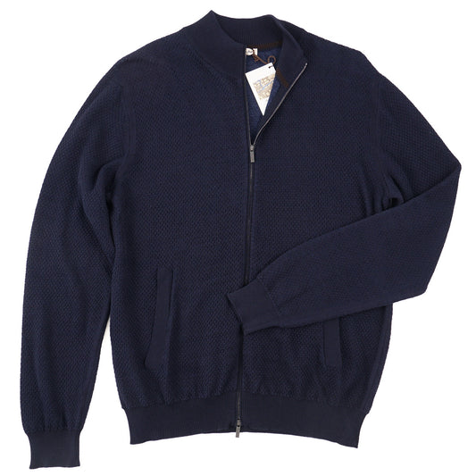 Maurizio Baldassari Full-Zip Cardigan Sweater