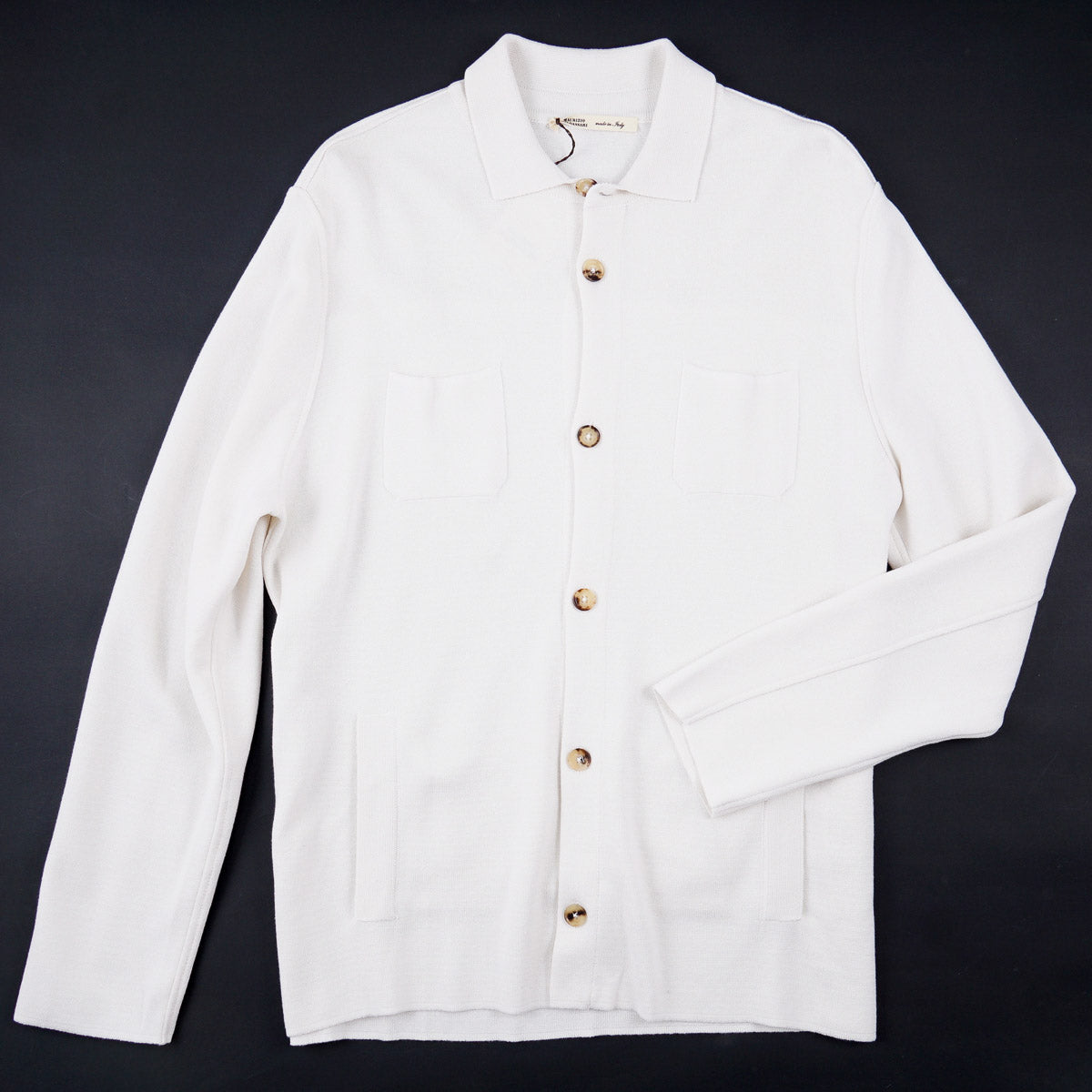 Maurizio Baldassari Knit Overshirt Sweater