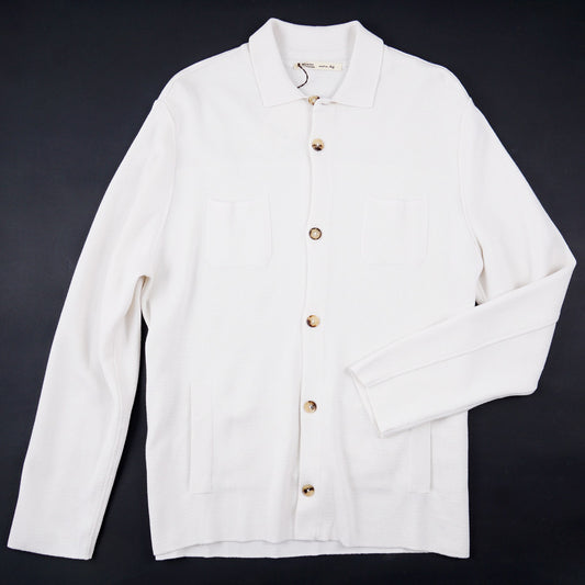 Maurizio Baldassari Knit Overshirt Sweater