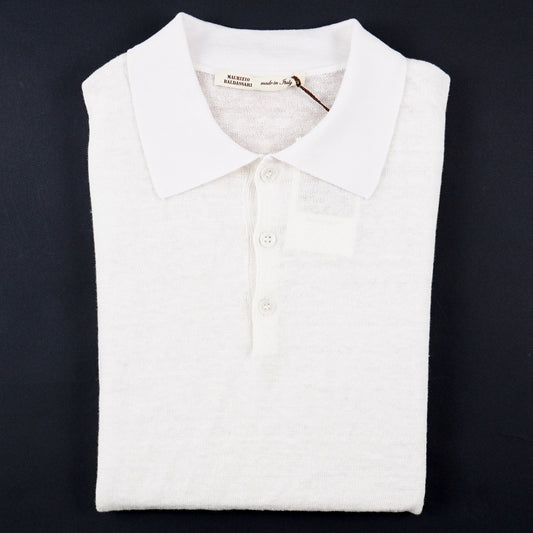 Maurizio Baldassari Linen-Silk Polo