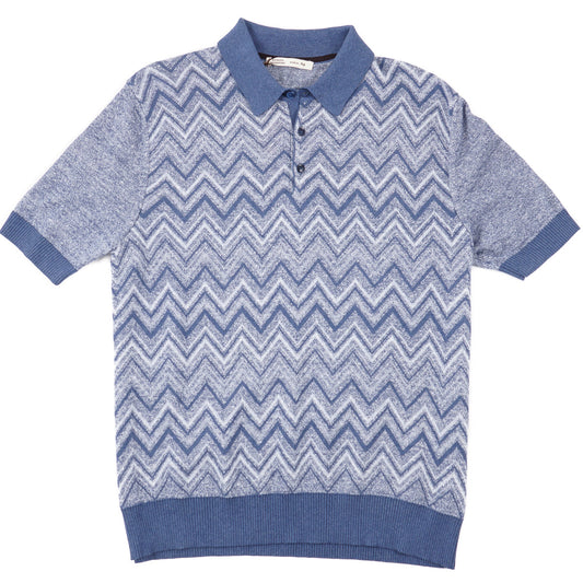 Maurizio Baldassari Cotton-Linen-Silk Polo