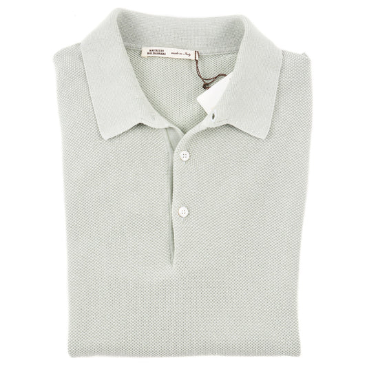 Maurizio Baldassari Pique Knit Cotton Polo - Top Shelf Apparel