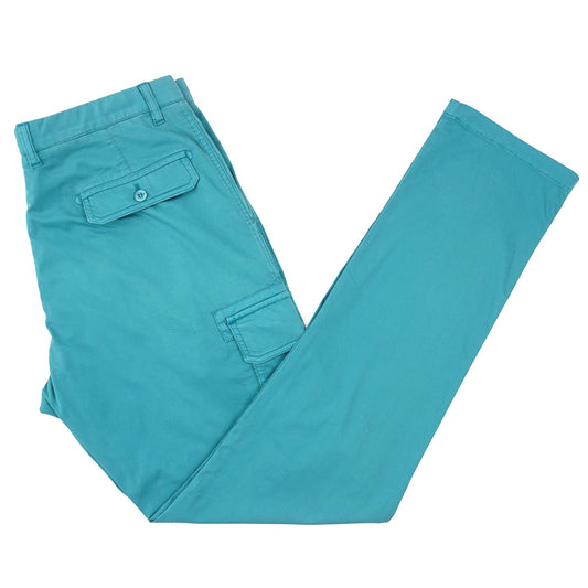 Isaia Cotton Pants with Cargo Pockets