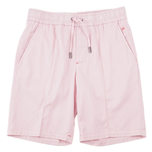 Isaia Cotton-Blend Drawstring Shorts