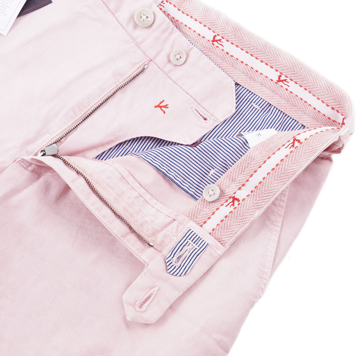 Isaia Garment-Dyed Cotton Shorts