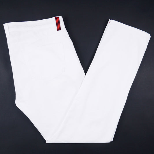Isaia Slim Straight Fit Denim Jeans