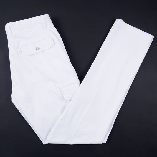 Isaia Cotton Pants with Cargo Pockets