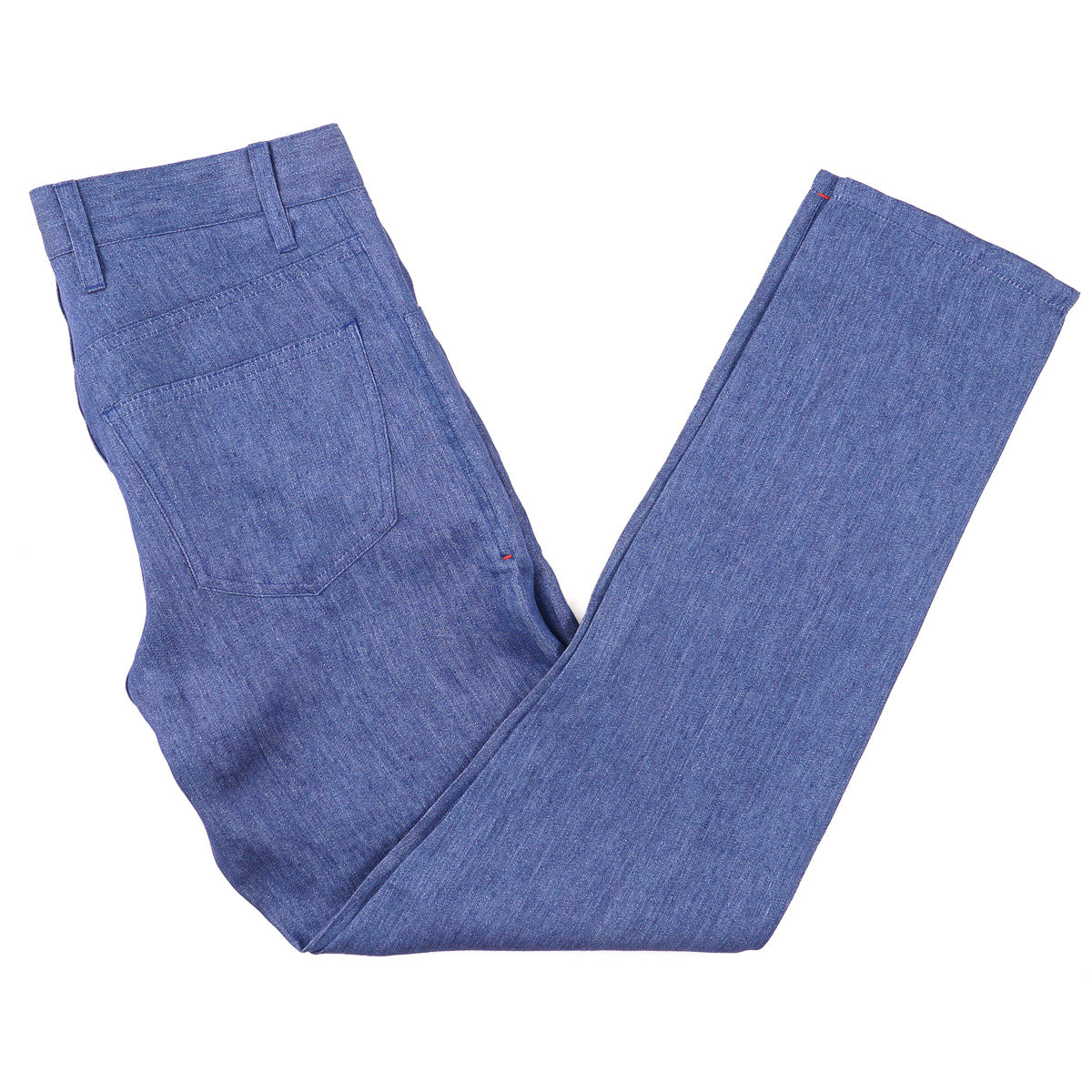 Isaia Lightweight Linen 5-Pocket Pants