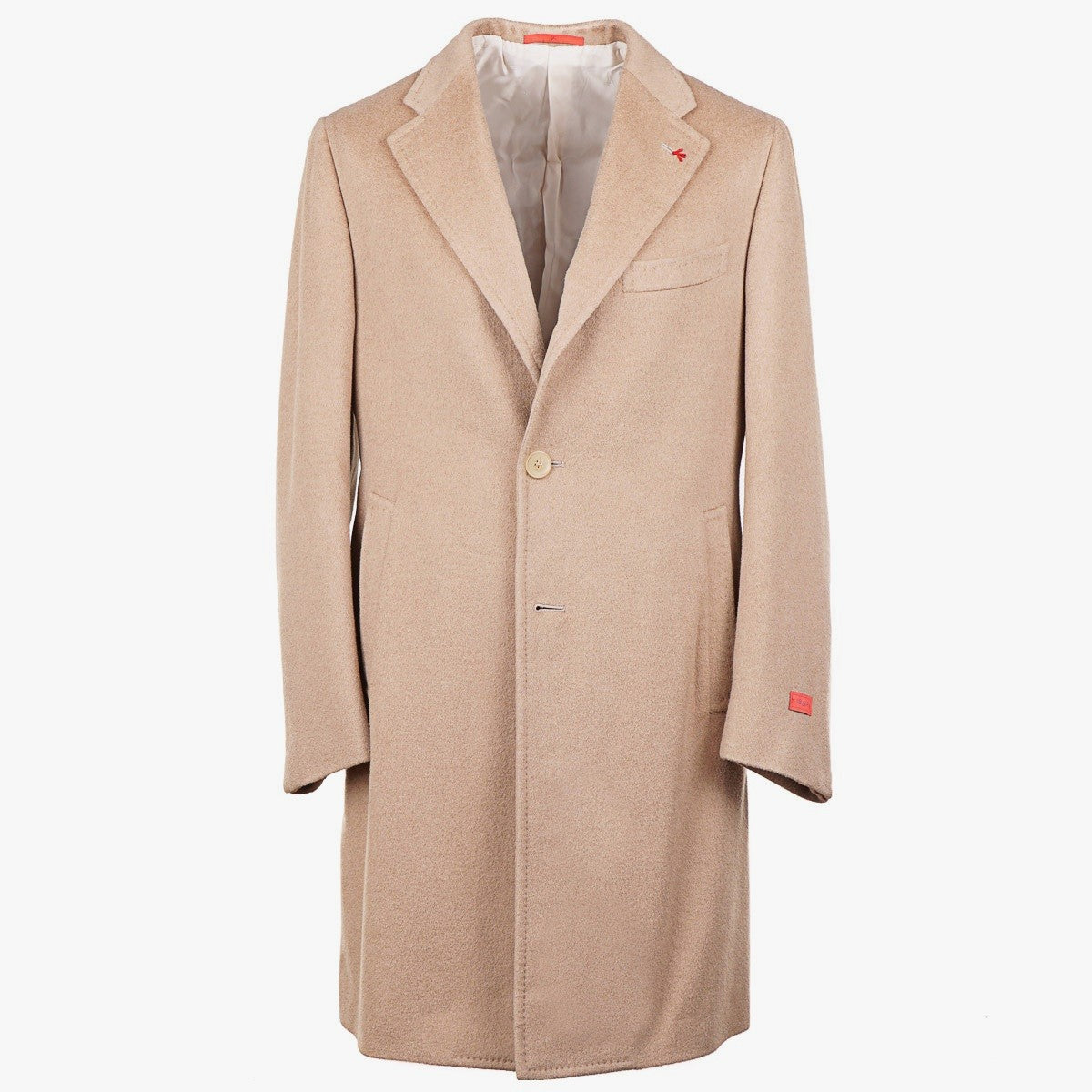 Isaia 'Ross' Soft Camelhair Overcoat - Top Shelf Apparel
