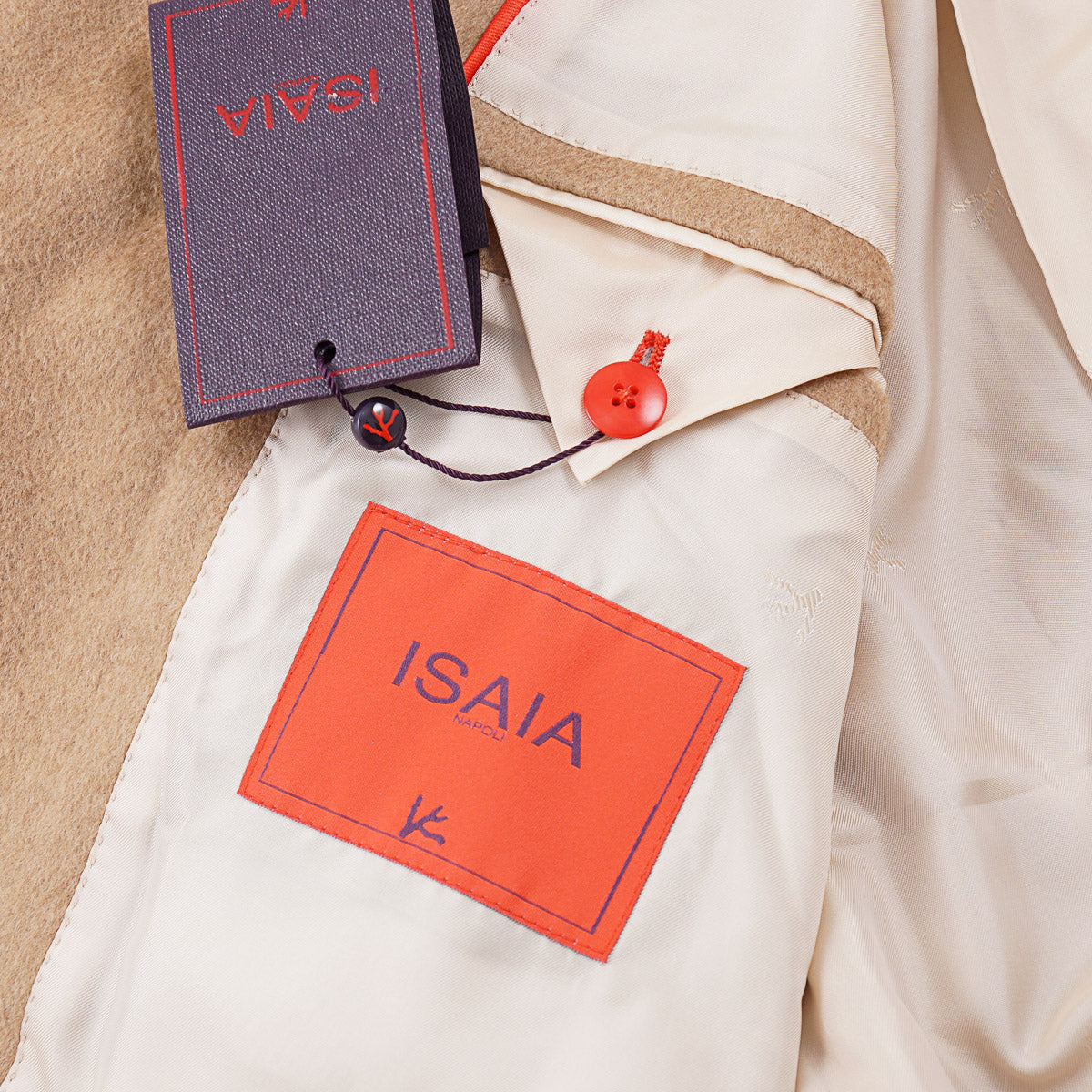 Isaia 'Ross' Soft Camelhair Overcoat - Top Shelf Apparel