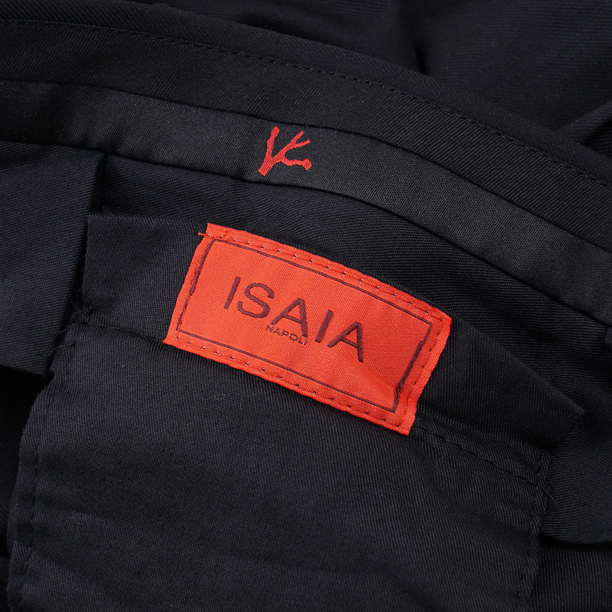Isaia Super 160s Aquaspider Wool Pants