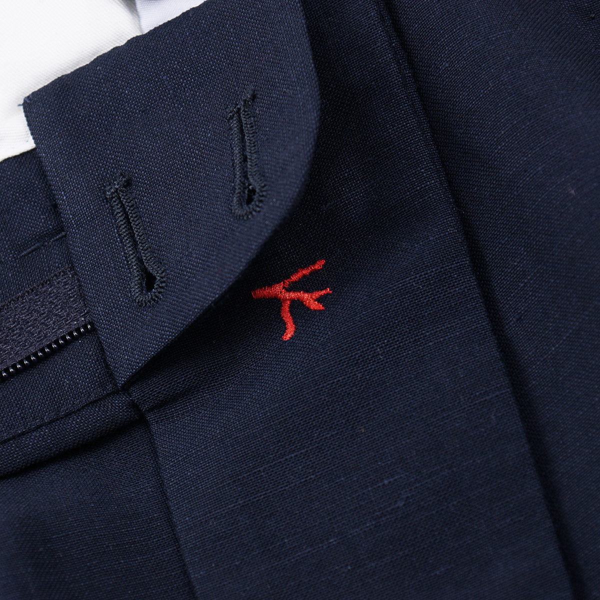 Isaia 'Casalnuovo' Wool-Linen Pants