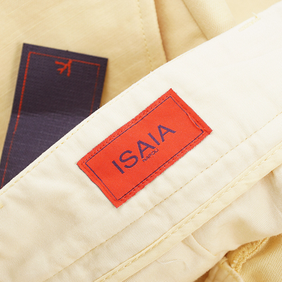 Isaia Cotton-Linen Pants with Cargo Pockets