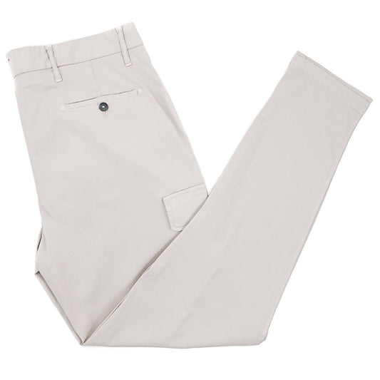 Isaia Cotton Pants with Cargo Pockets