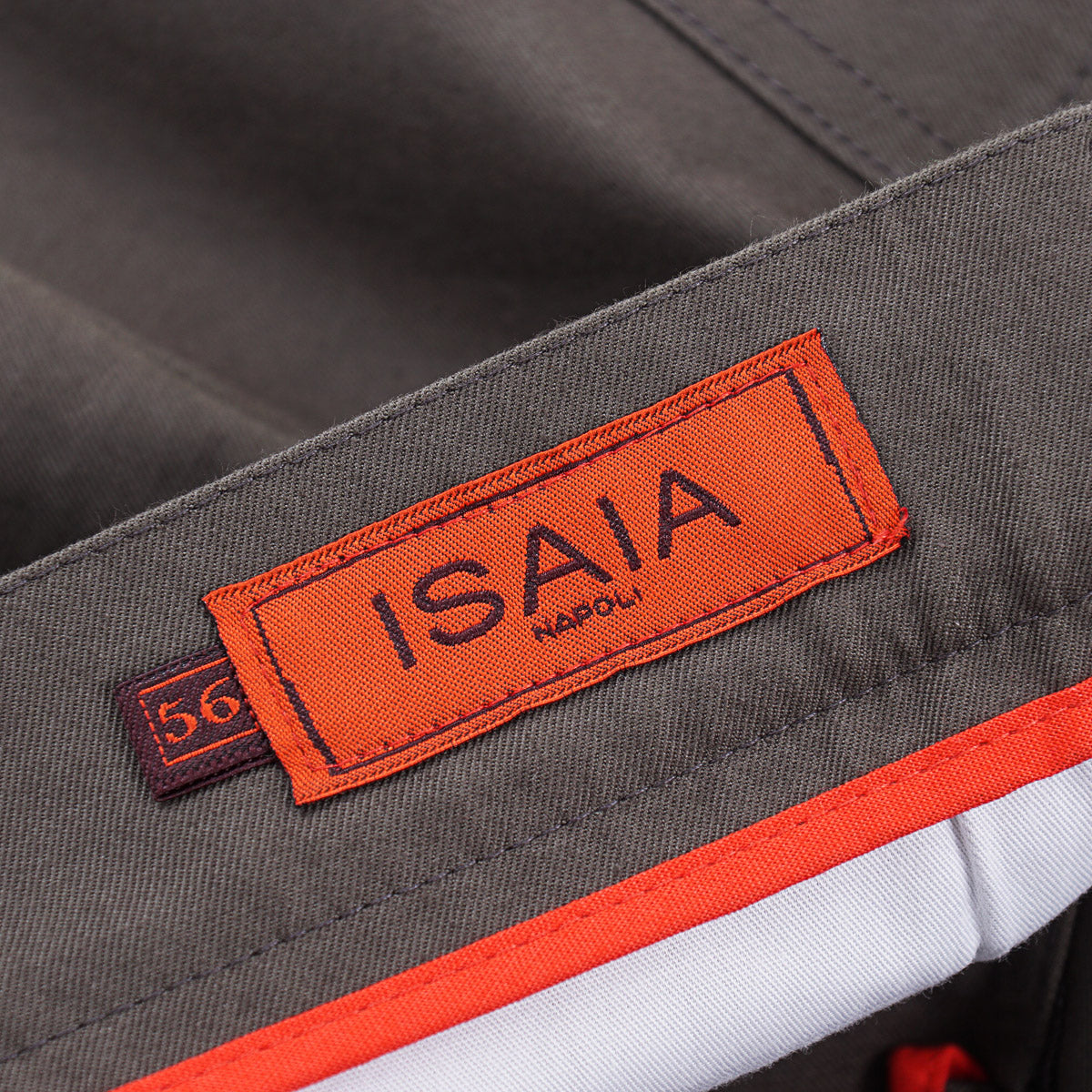 Isaia Twill Cotton 5-Pocket Pants