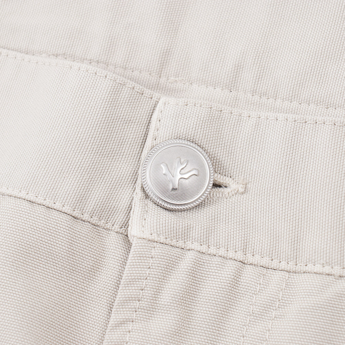 Isaia Woven Cotton 5-Pocket Pants