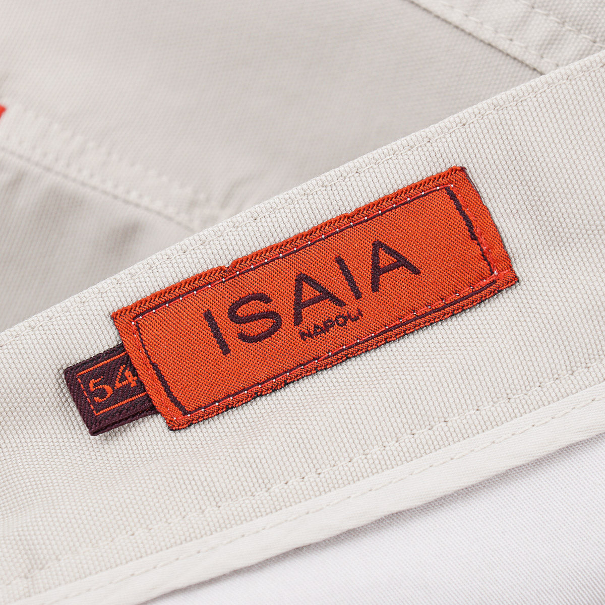 Isaia Woven Cotton 5-Pocket Pants