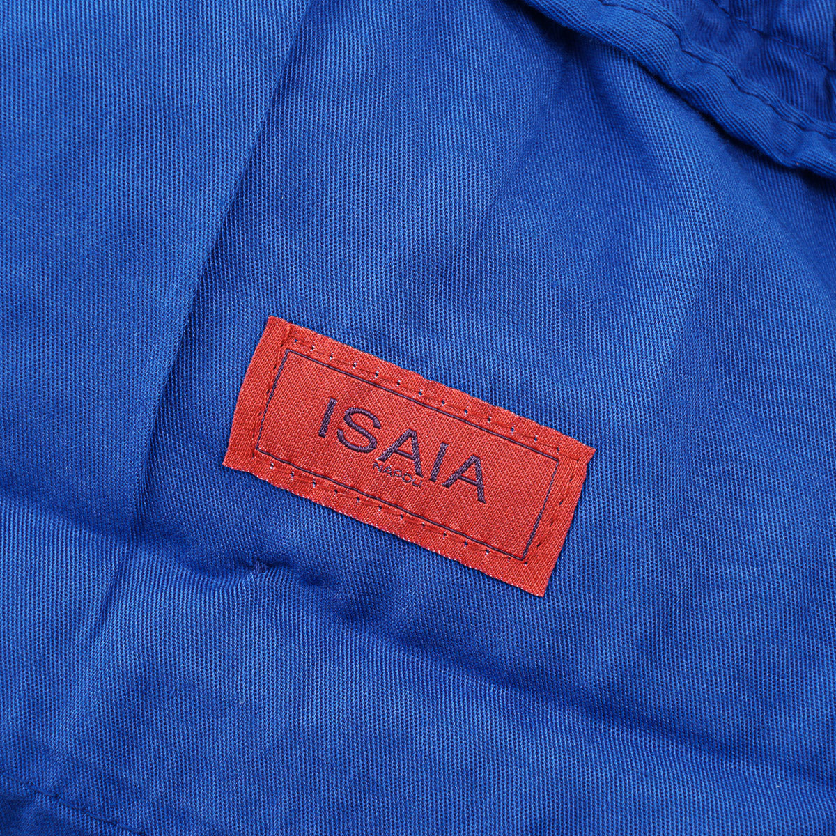 Isaia Cotton Drawstring Waist Pants