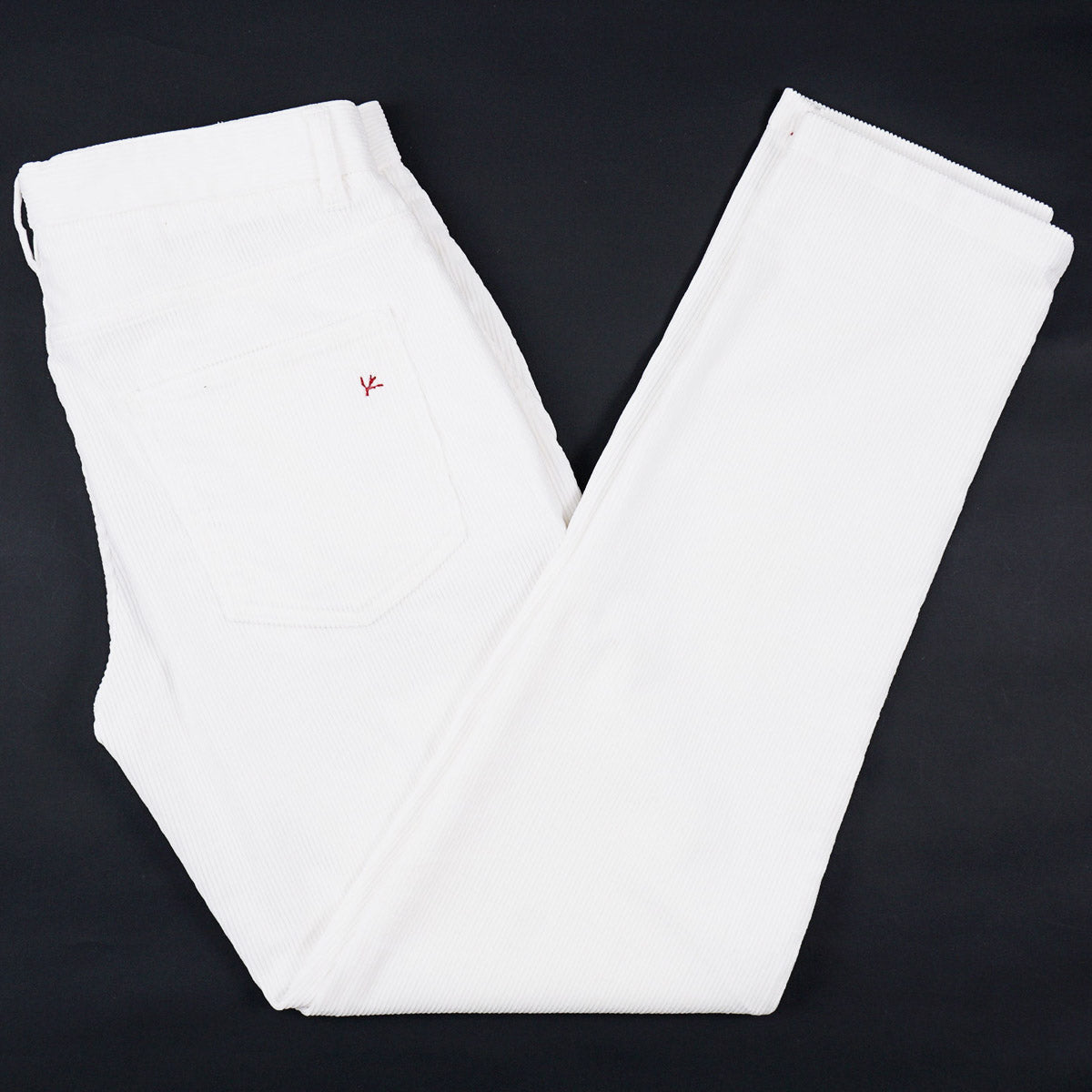 Isaia Soft Corduroy 5-Pocket Pants