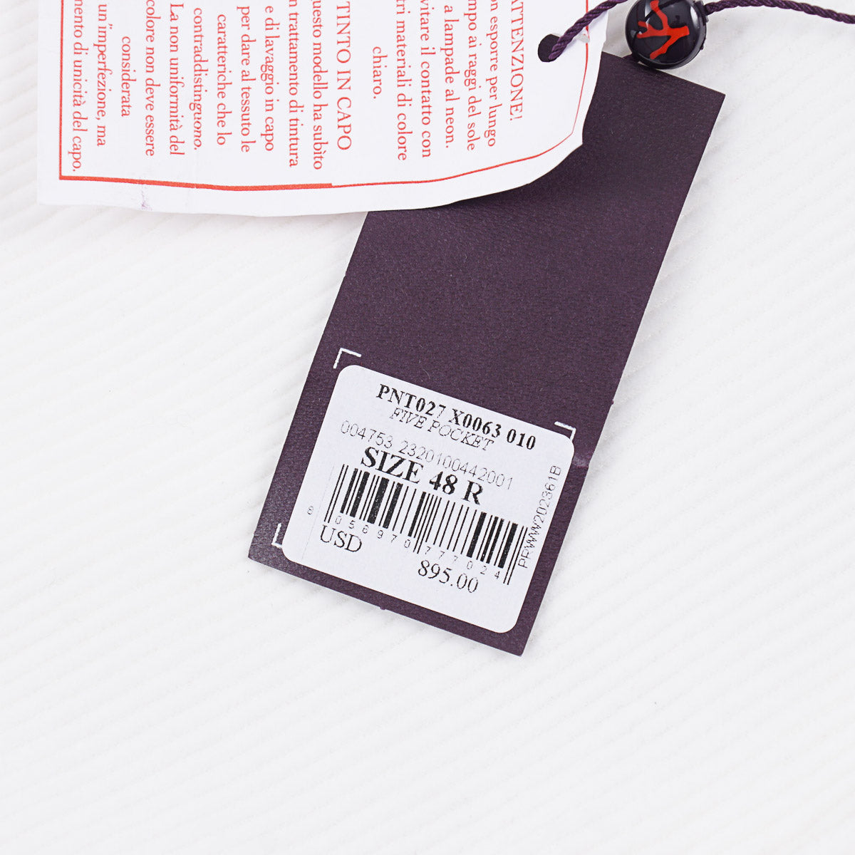 Isaia Soft Corduroy 5-Pocket Pants
