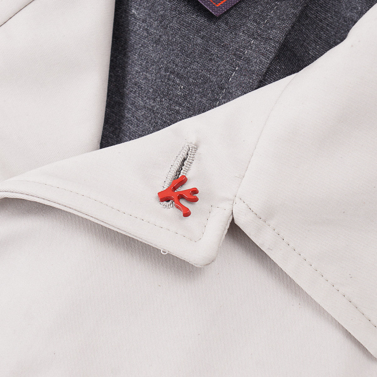 Isaia 'San Gennaro' Cotton-Silk Coat