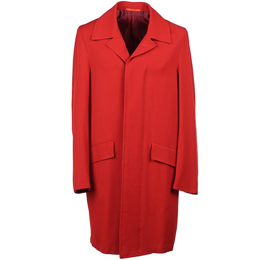 Isaia Midweight Twill Wool Overcoat - Top Shelf Apparel