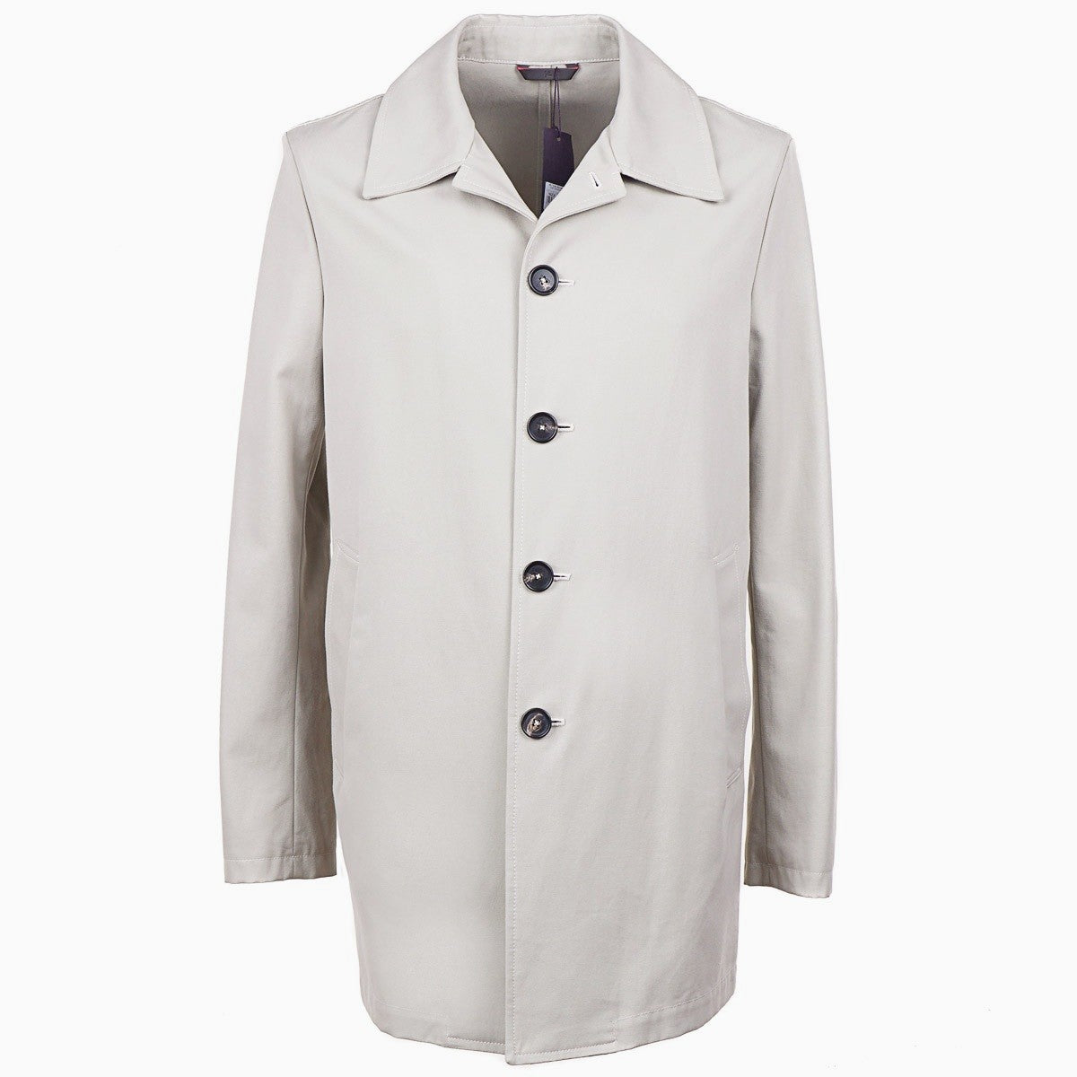 Isaia 'San Gennaro' Cotton-Cashmere Coat