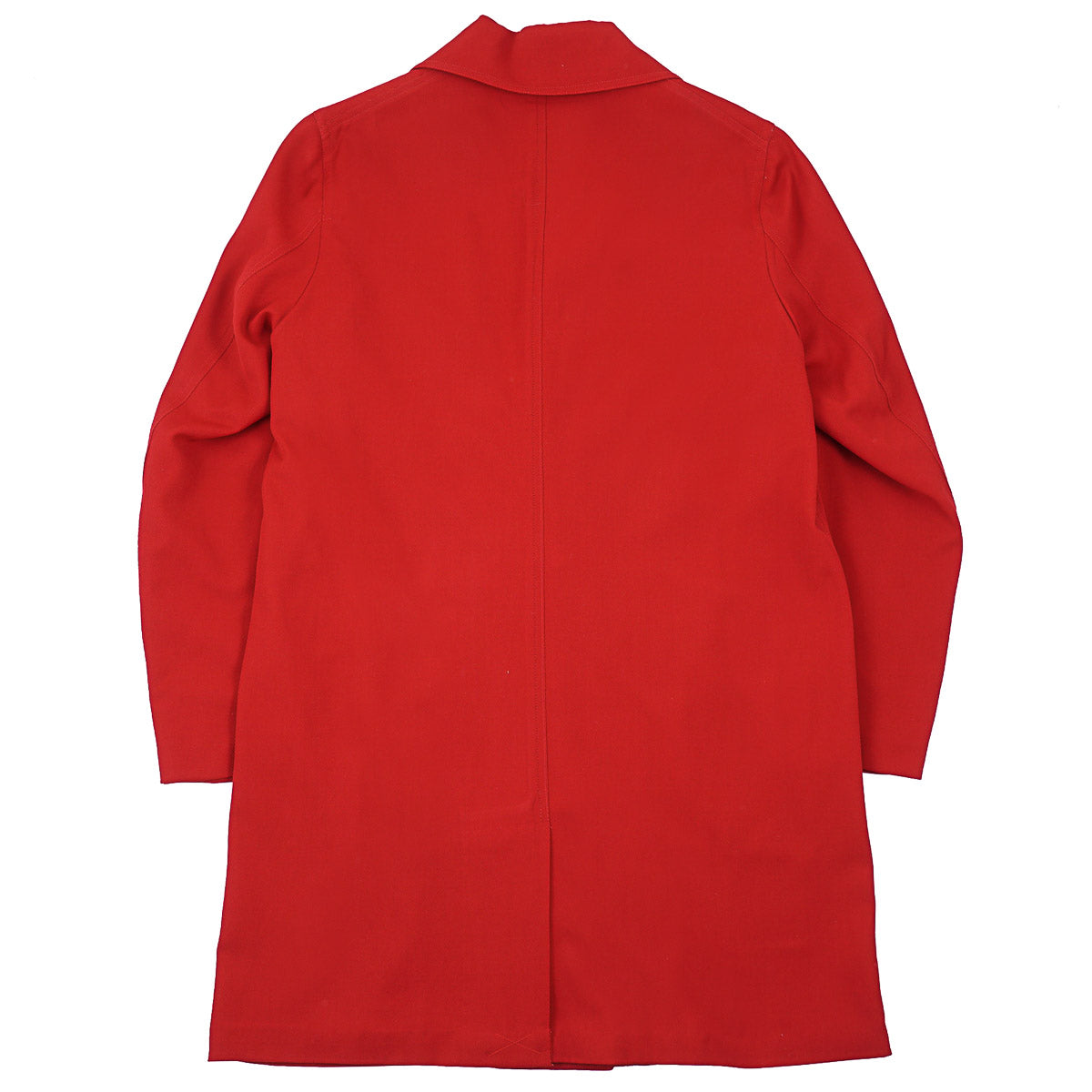 Isaia Midweight Twill Wool Overcoat