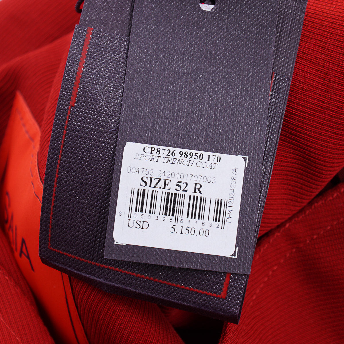 Isaia Midweight Twill Wool Overcoat