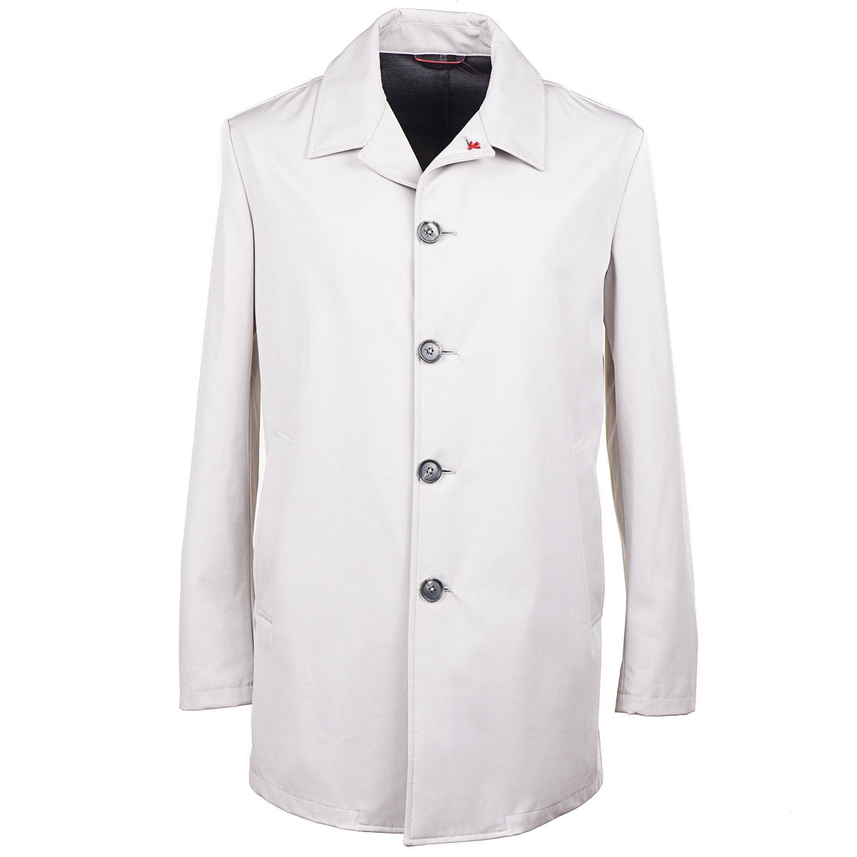 Isaia 'San Gennaro' Cotton-Silk Coat